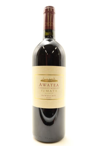 (1) 2005 Te Mata Estate Awatea Cabernets Merlot, Hawke's Bay