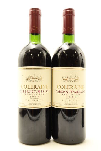 (2) 1994 Te Mata Estate Coleraine, Hawke's Bay