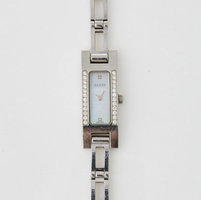 Ladies, Gucci, 3900L Stainless Steel Quartz Wristwatch