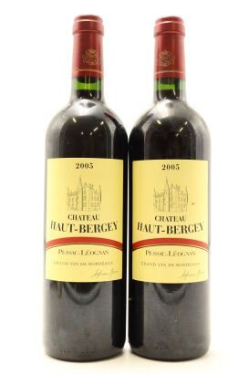 (2) 2005 Chateau Haut-Bergey, Pessac-Leognan