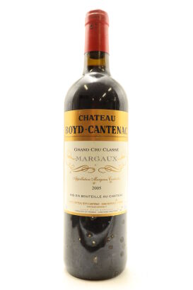 (1) 2005 Chateau Boyd-Cantenac, Margaux [JR16.5]