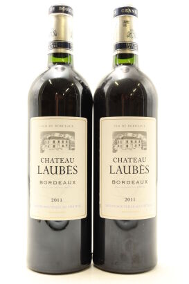 (2) 2011 Bernard Magrez Chateau Laubes, Bordeaux