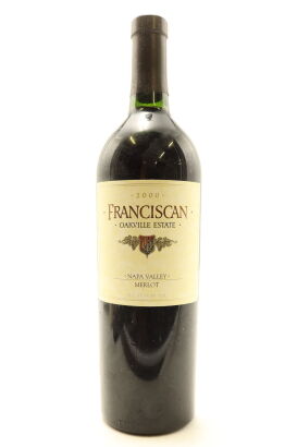 (1) 2000 Franciscan Oakville Estate Merlot, Napa Valley