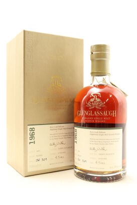 (1) Glenglassaugh 1968 Rare Cask Release Sherry Hogshead 45 Year Old Single Malt Scotch Whisky, 44.3% ABV