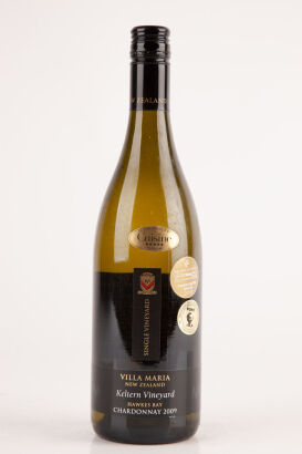 (1) 2009 Villa Maria Chardonnay Single Vineyard Keltern, Hawkes Bay