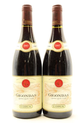 (2) 2007 E. Guigal Gigondas, Rhone