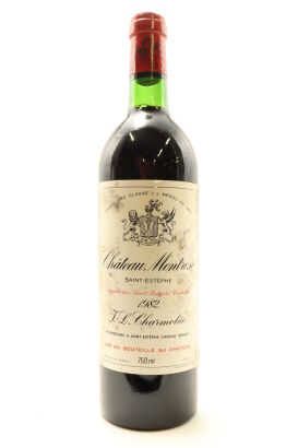 (1) 1982 Chateau Montrose, Saint-Estephe [JR19]