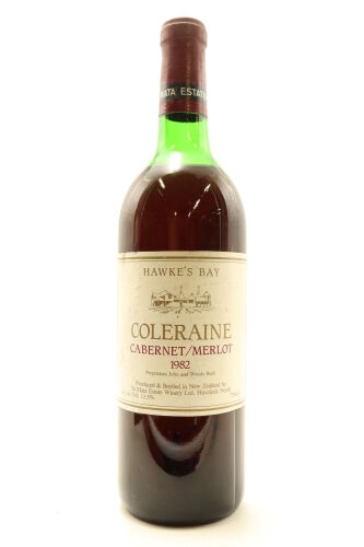 (1) 1982 Te Mata Estate Coleraine, Hawke's Bay (US)