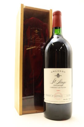 (1) 1991 St Hugo Cabernet Sauvignon, Coonawarra, 1500ml [JO95]