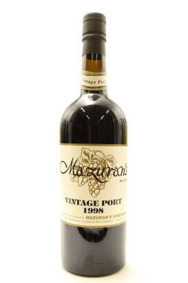 (1) 1998 Mazuran's Vintage Port, Henderson