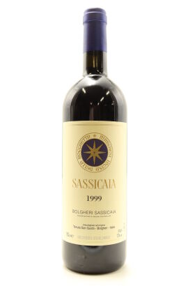 (1) 1999 Tenuta San Guido Sassicaia Bolgheri, Tuscany [JR18]