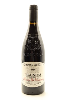 (1) 2007 Domaine Brusset Gigondas Les Hauts de Montmirail, Rhone [RP96]