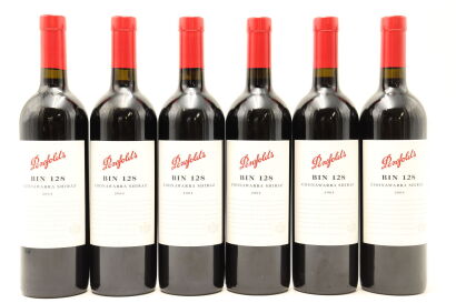 (6) 2004 Penfolds Bin 128 Shiraz, Coonawarra