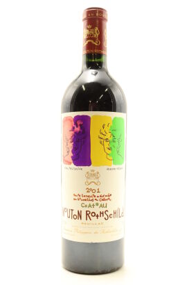 (1) 2001 Chateau Mouton Rothschild, Pauillac [JR17.5] [WS94]