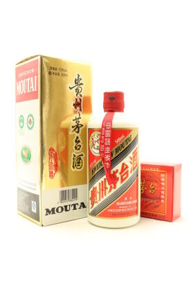 (1) 2012 Kweichow Flying Fairy Moutai with with 2 glasses, 53% ABV, 500ml (GB)