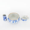 Three Wedgewood Cobalt Jasperware Pieces - 2