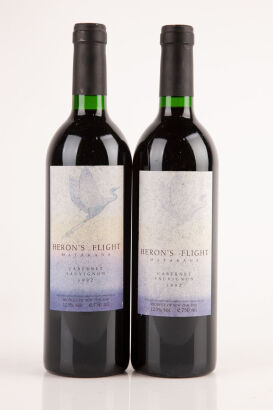 (2) 1992 Heron's Flight Cabernet Sauvignon, Matakana