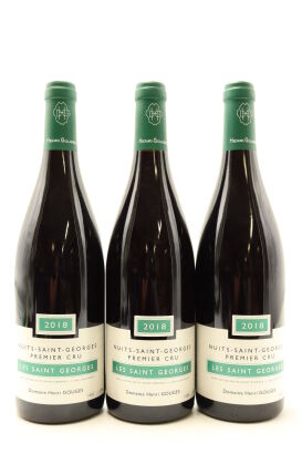 (3) 2018 Domaine Henri Gouges Les Saint-Georges, Nuits-Saint-Georges Premier Cru [JR17] [WS93]