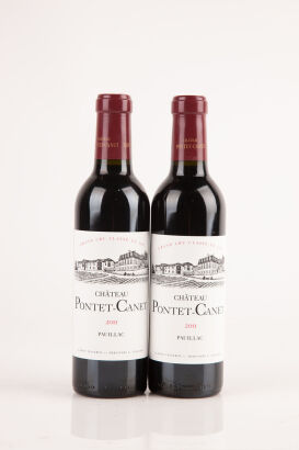 (2) 2011 Chateau Pontet Canet 375ml, Pauillac