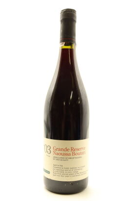 (1) 2003 Boutari Grande Reserve, Naoussa