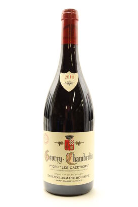 (1) 2018 Domaine Armand Rousseau Pere et Fils Les Cazetiers, Gevrey-Chambertin Premier Cru [JR17]