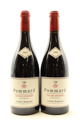 (2) 2005 Comte Armand Clos des Epeneaux Monopole, Pommard Premier Cru [JR18.5]