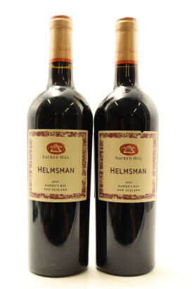 (2) 2015 Sacred Hill Helmsman Cabernet - Merlot, Hawke's Bay