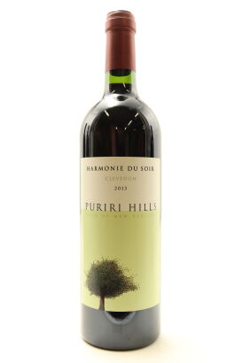 (1) 2013 Puriri Hills Harmonie Du Soir Merlot Cabernets Malbec, Auckland [BC97]