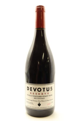 (1) 2015 Devotus Reserve Single Vineyard Pinot Noir, Martinborough [JR16.5] [BC95]