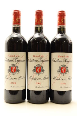 (3) 2009 Chateau Poujeaux, Moulis-en-Medoc [JR16.5]