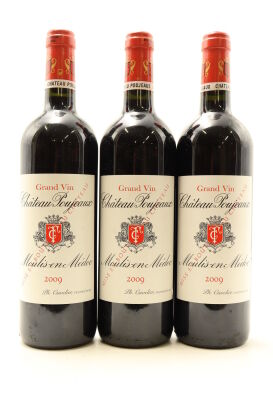 (3) 2009 Chateau Poujeaux, Moulis-en-Medoc [JR16.5]