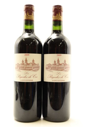 (2) 2009 Chateau Cos d'Estournel 'Les Pagodes de Cos', Saint-Estephe [JR17]