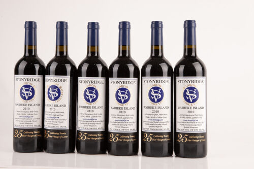 (6) 2010 Stonyridge Larose, Waiheke