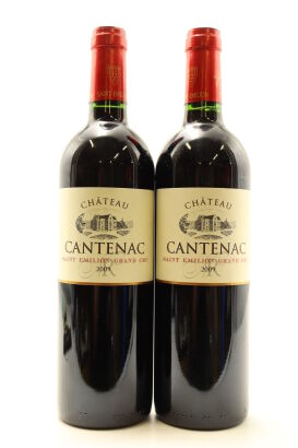 (2) 2009 Chateau Cantenac, Saint-Emilion Grand Cru