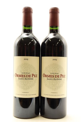 (2) 2009 Chateau Les Ormes-de-Pez, Saint-Estephe