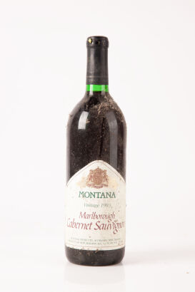 (1) 1983 Montana Cabernet Sauvignon, Marlborough