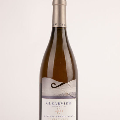 (1) 2002 Clearview Estate Reserve Chardonnay, Hawkes Bay