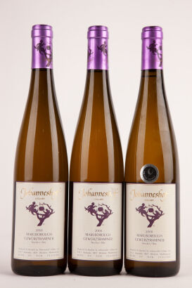 (3) 2008 Johanneshof Dry Gewurztraminer, Marlborough