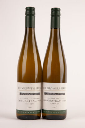 (2) 2007 Millton Growers Series McIldownie Vineyard Gewurztraminer, Gisborne