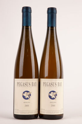 (2) 2000 Pegasus Bay Riesling, Waipara