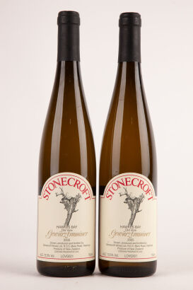 (2) 2005 Stonecroft Old Vine Gewurztraminer, Hawkes Bay