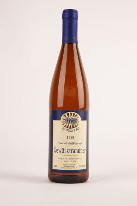 (1) 1999 Te Whare Ra Duke of Marlborough Gewurztraminer, Marlborough