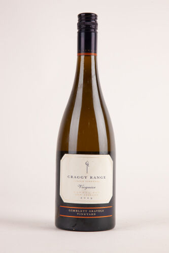 (1) 2009 Craggy Range Gimblett Gravels Viognier, Hawkes Bay