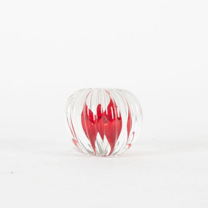 A Norleans Art Glass Paper Weight