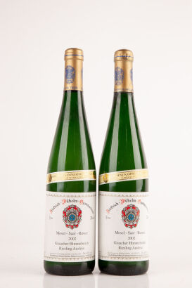 (2) 2002 Friedrich Wilhelm Gymnasium Graacher Himmelreich Riesling Auslese