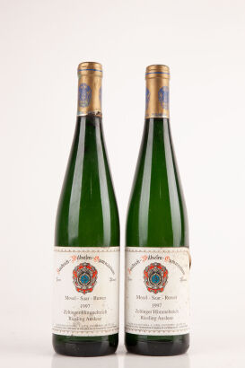 (2) 1997 Friedrich Wilhelm GymnasiumZeltinger Himmelreich Riesling Auslese