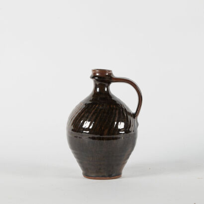 A Mirek Smisek Tenmoku Wine Carafe