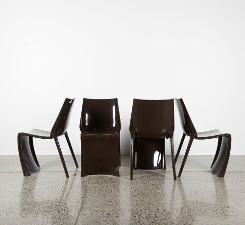 A Set of Four Pedrali Smart 600 Chairs Archirivolto Design