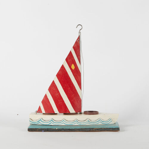 A Folk Art Yacht