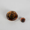 A Murano Sommerso Faceted Glass Perfume Bottle With Stopper - 2